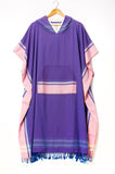 Surf Poncho Purplewave Lined