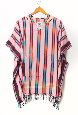 Sweet Pink Adult Poncho Top
