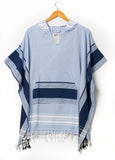 Surf Poncho Top Adult Blue Reef