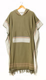 Surf Poncho Moss Lined