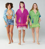 Surf Poncho Top Adult Lime