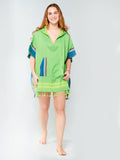 Surf Poncho Top Adult Lime