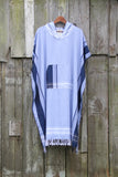 Surf Poncho Ocean blue Unlined