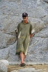 Surf Poncho Purplewave Lined