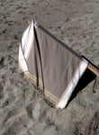 100% cotton lightweight beach towel army green